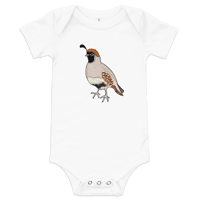 Image 1 of Quail Baby Onesie