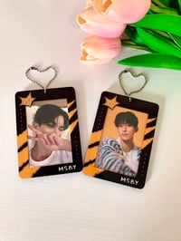 MSBY photocard holder keychain 