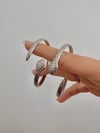 SNAKE CUFF BANGLE 
