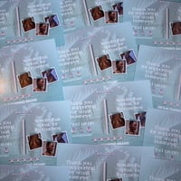 Image 2 of A6 Silk Aftercare Card Print