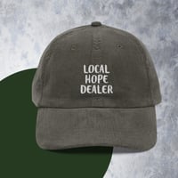 Image 1 of Local Hope Dealer vintage corduroy hat!
