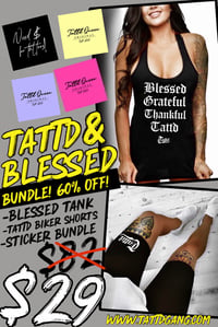 Tattd & blessed tank bundle!!! 60% off!!!