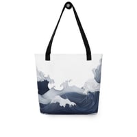 Image 1 of Whitecap Light Tote Bag