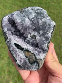 Image 5 of Amethyst Base Cut Polished Edge #1403