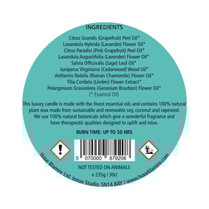 Image of SIAR luxury essential oil candle