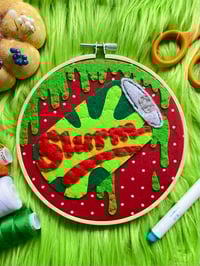 Image 4 of Fictional Food Embroidery Hoops- 6” 