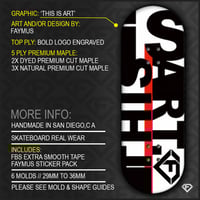 Image 1 of ‘THIS IS ART’ + LÜXE PRO FB TAPE & FAYMUS STICKER PACK