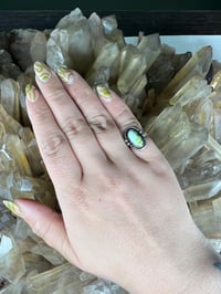 Image 3 of Palomino Variscite Ring Size 4