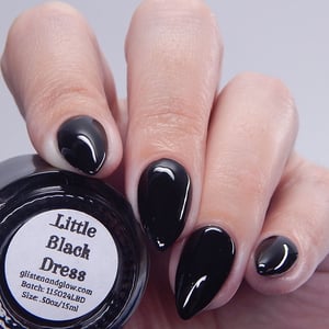 Image of Glisten & Glow Little Black Dress