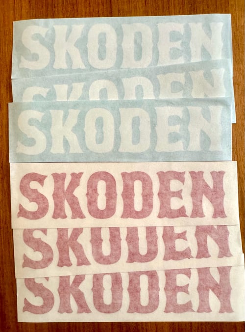 Image of SKODEN Decal