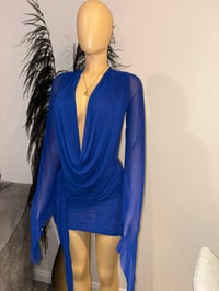Image 2 of “Vixen” Dress- Deep Blue 
