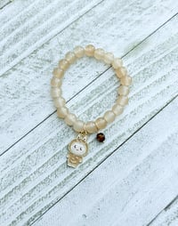 Image 1 of Toffee Coffee Labubu Bracelet 