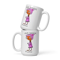 Image 1 of dopamine White glossy mug