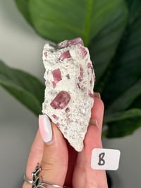 Image 2 of PINK TOURMALINE IN FELDSPAR CLUSTERS -PAKISTAN-