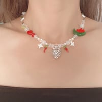 Image 5 of Spring Blooming (Necklace and earrings set)