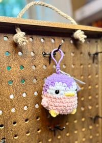 Image 2 of Peachy the Penguin Clip-on Buddy