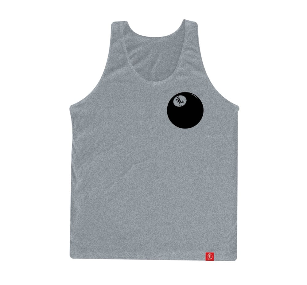 Image of "8 BALL" Tank (Heather Grey)
