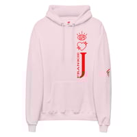 Image 1 of I love Frankie J fleece hoodie