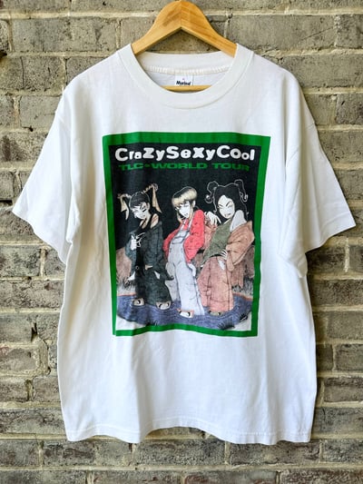 Image of 1995/1996 “TLC - CRAZY, SEXY, COOL WORLD TOUR” CONCERT TEE, SIZE: XL