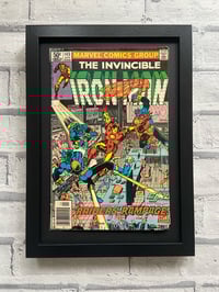 Image 1 of The Invincible Ironman, framed complete vintage Marvel comic, No 145 April 1981