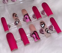 Kaws & Hearts PINK