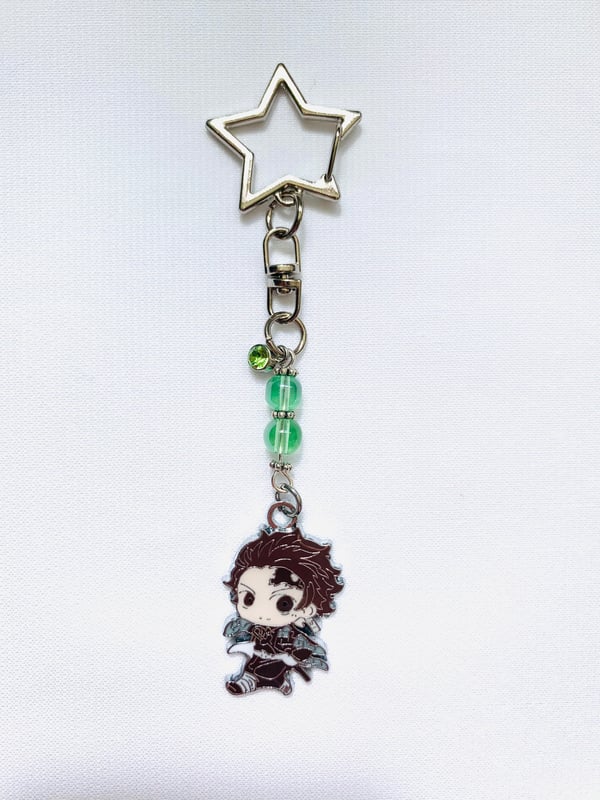 Image of Anime inspired keychains 
