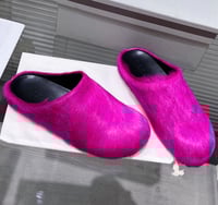 Image 10 of UNISEX FUR MARN SLIDES