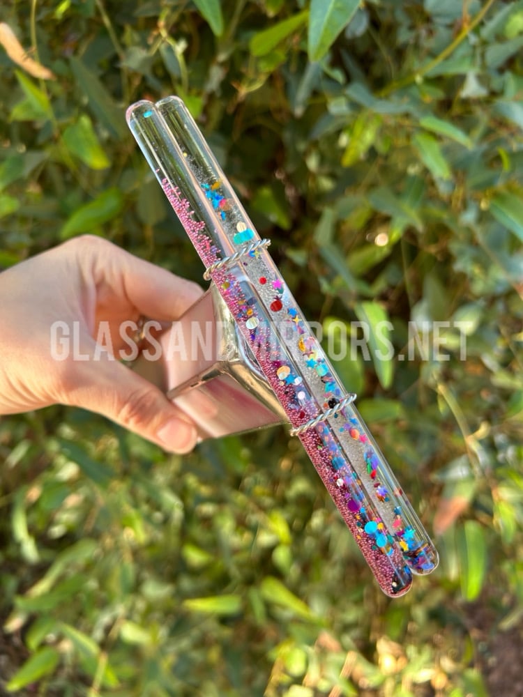 Image of Light Pink Double Wand Gemini AuraScope
