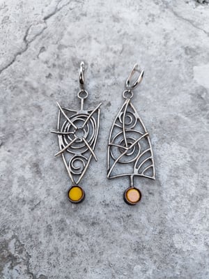 Sun earrings 