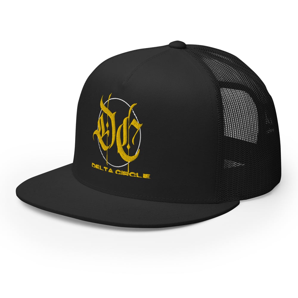 Delta Circle Trucker Cap