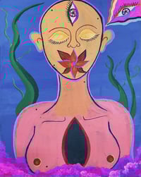 “Blissed Acceptance” Art Print 2023