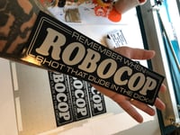 Image 2 of Remember When RoboCop Shot That Dude In The Dick - 12x3 bumper sticker