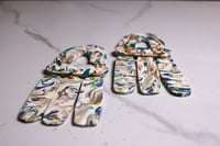 Image 1 of KYE (Tan/White/Cream/Peacock Blue) #2