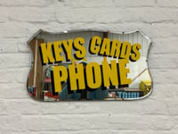 Image 2 of KEYS CARDS PHONE Vintage Mirror