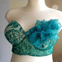 Image 2 of Photo props | emerald top size M | maternity corset