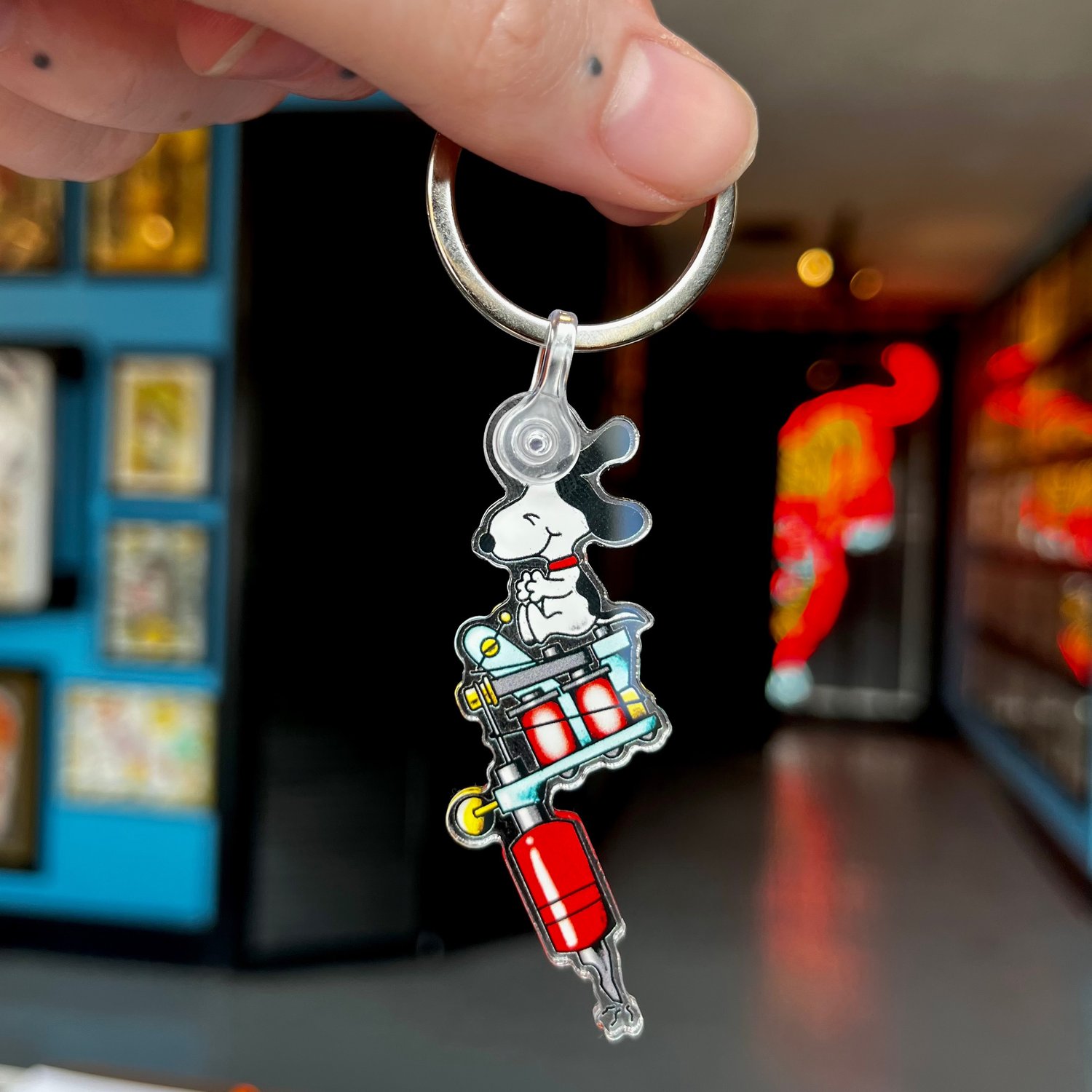 Image of Ripper Snoopy Keychain