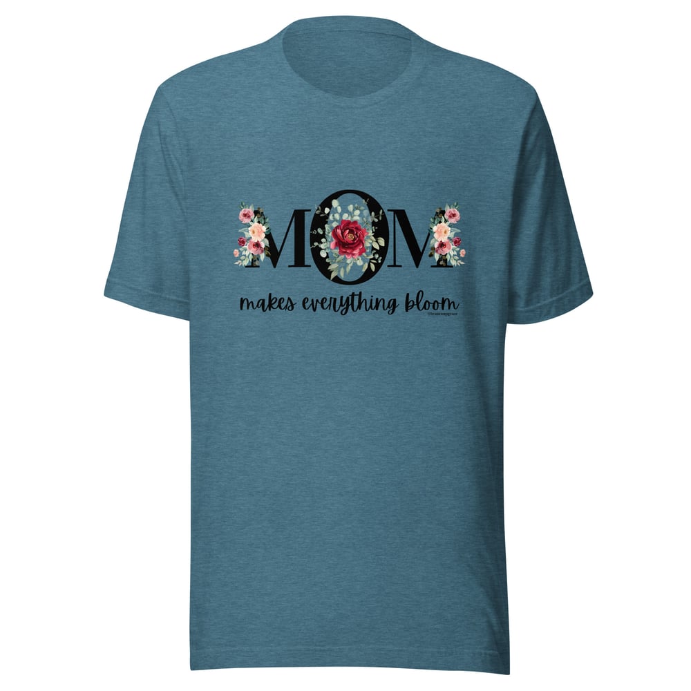 Image of Mom Blooms Unisex t-shirt