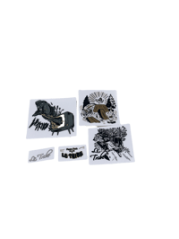Sticker pack 5 pack bike edition 