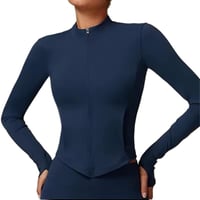 Image 2 of Casual Zipper Fitness Jacket