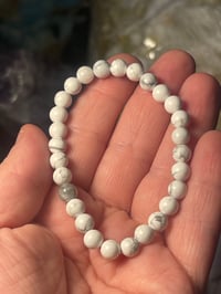 Howlite bracelet 