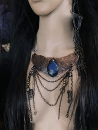 Image 2 of Custom for April- labradorite statement piece 