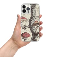 Image 20 of The Shire Inspired Illustrated Tree Trunk/Mushroom Clear Case for iPhone®