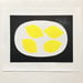 Image of Lemons on a Plate handmade print