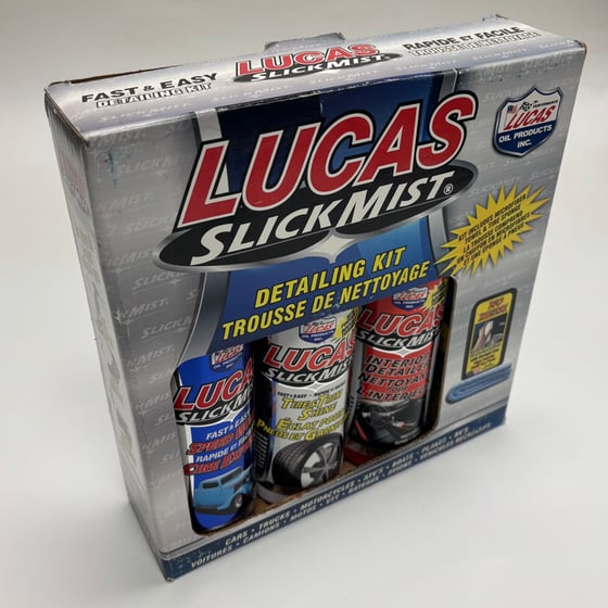 Image of Lucas Oil Slick Mist Detailing Kit