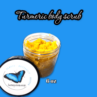 Turmeric body scrub 