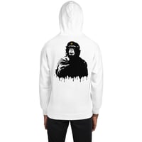 Image 3 of Unisex Hoodie White