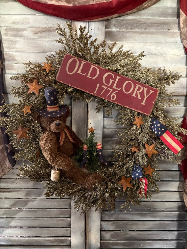 #12 Old Glory 1776 Wreath 