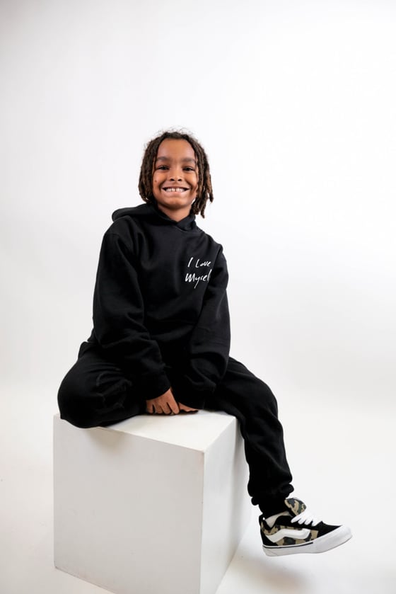 Image of Black Youth ILoveMyself Hoodie