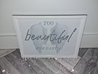 Image 2 of TOO BEAUTIFUL FOR EARTH GLOSSY PRINT 