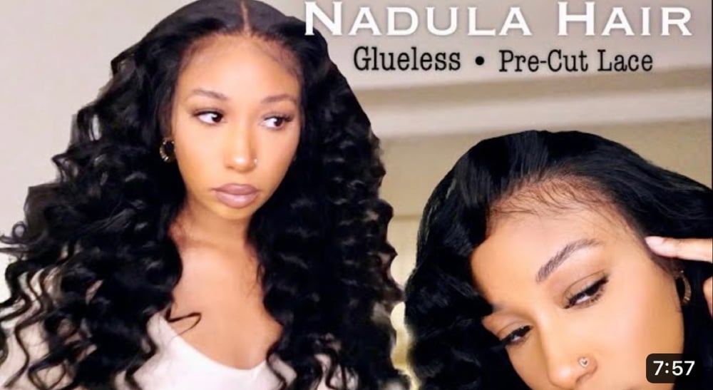 Image of Glueless Yaki straight Lace Wig 